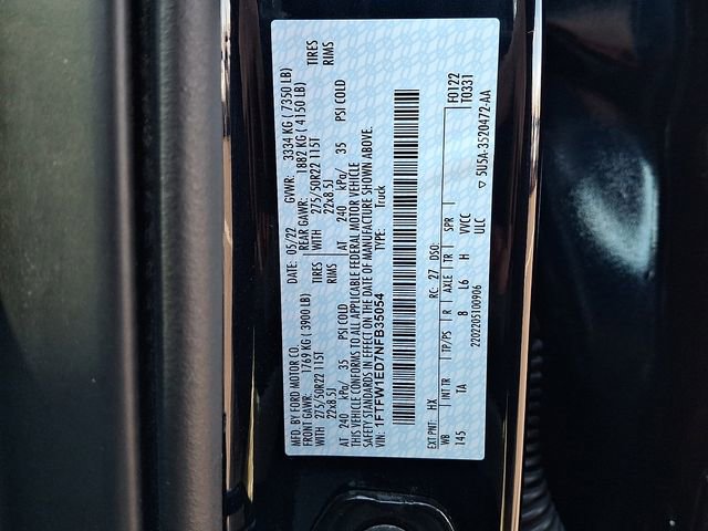 Certified 2022 Ford F150 Limited image 27