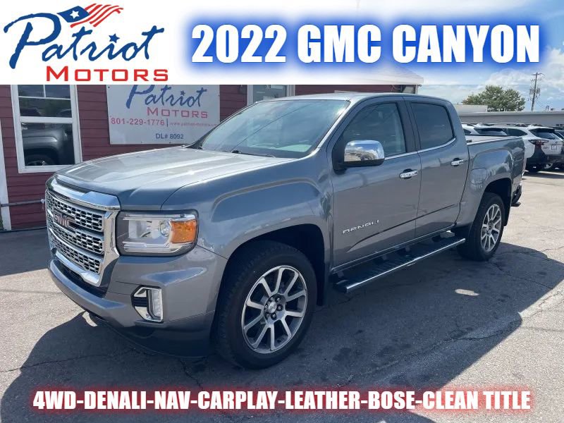 Used 2022 GMC Canyon Denali