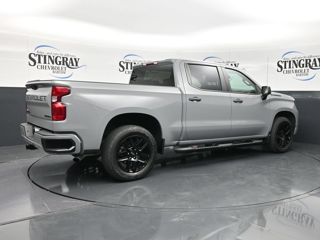 Certified 2024 Chevrolet Silverado 1500 Custom w/ Turbomax Blackout Package RWD image 9