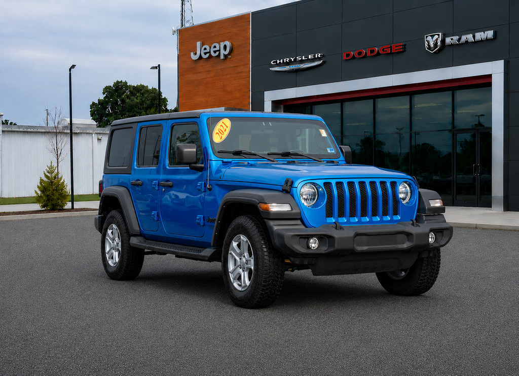Used 2021 Jeep Wrangler Unlimited Sport AWD/4WD image 1