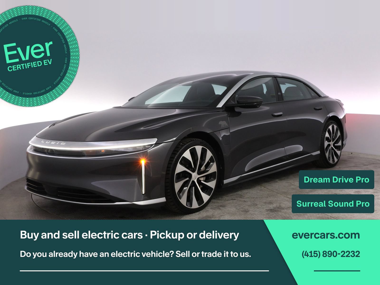 Used 2023 Lucid Air Touring AWD/4WD image 1