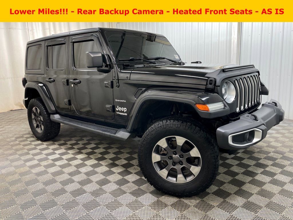 Used 2018 Jeep Wrangler Unlimited Sahara w/ LED Lighting Group