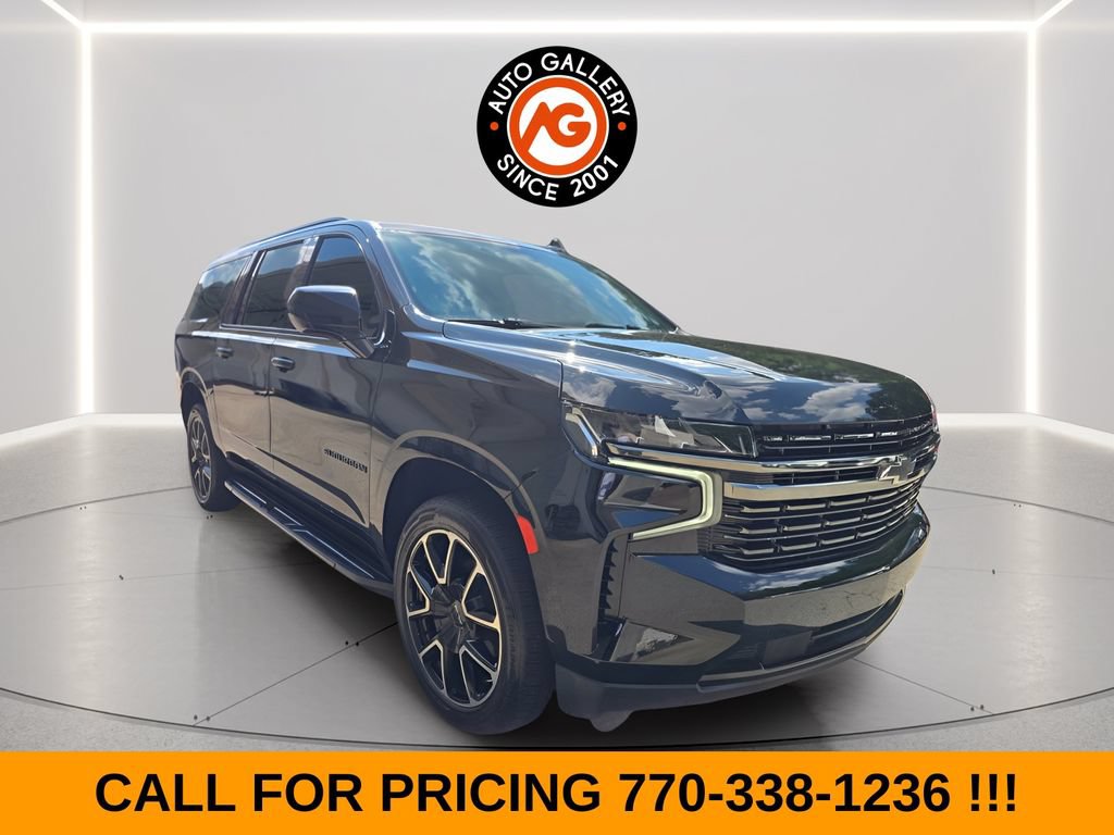 Used 2021 Chevrolet Suburban RST w/ Rear Media and Nav Package AWD/4WD image 1