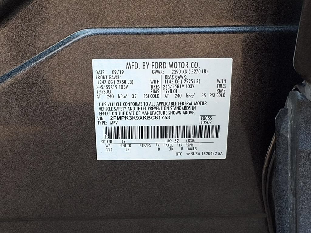 Used 2019 Ford Edge Titanium FWD image 14