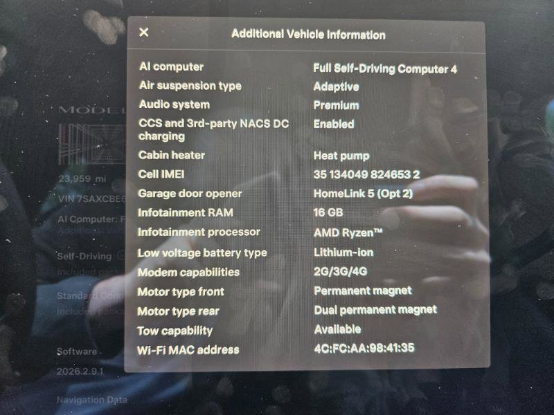 Used 2023 Tesla Model X Plaid AWD/4WD image 4