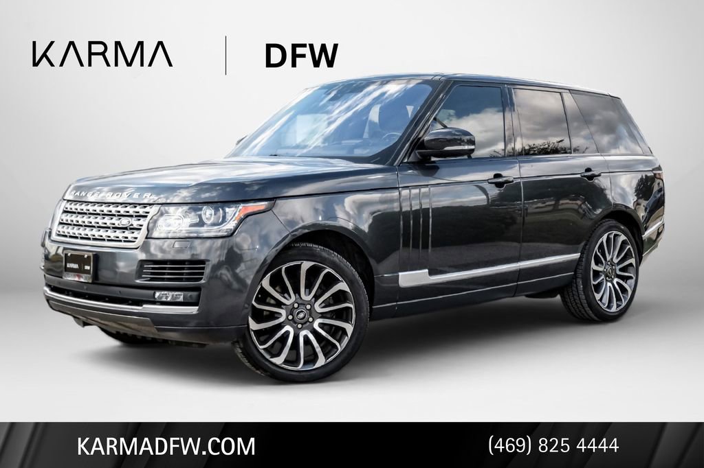 Used 2016 Land Rover Range Rover for Sale - Kelley Blue Book