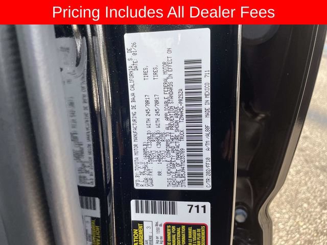 Used 2026 Toyota Tacoma SR5 AWD/4WD image 38