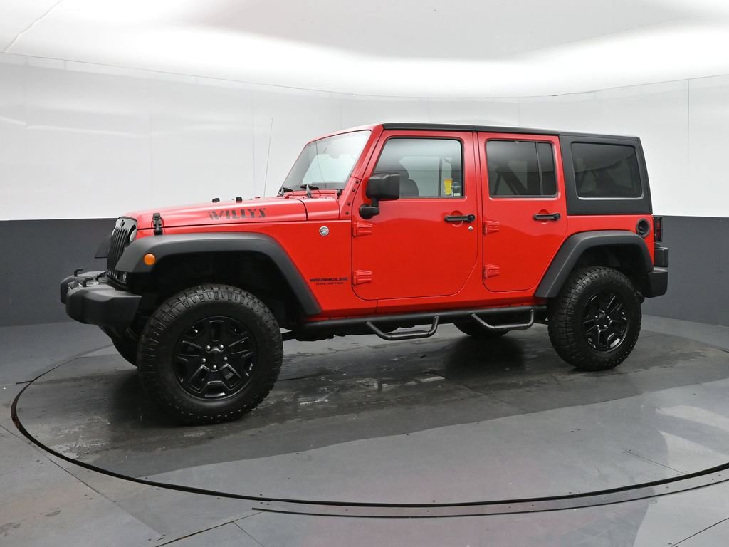Used 2017 Jeep Wrangler Unlimited Willys image 3