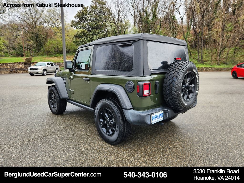 Used 2021 Jeep Wrangler Sport image 6