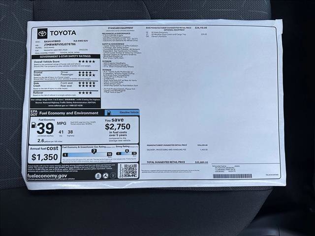 New 2025 Toyota RAV4 XLE image 25