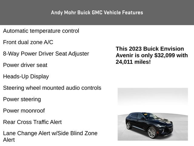Used 2023 Buick Envision Avenir AWD/4WD image 12