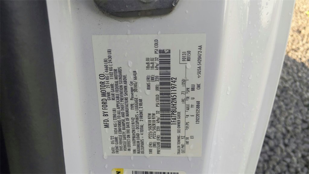 Used 2022 Ford Mustang Premium image 18