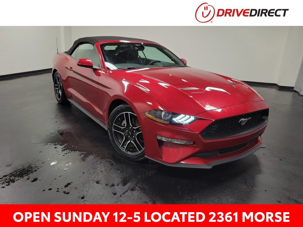 Used 2022 Ford Mustang Convertible w/ Equipment Group 101A RWD image 1