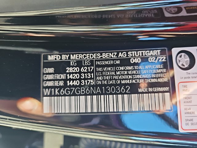 Used 2022 Mercedes-Benz S 580 4MATIC Sedan w/ AMG Line Package image 39
