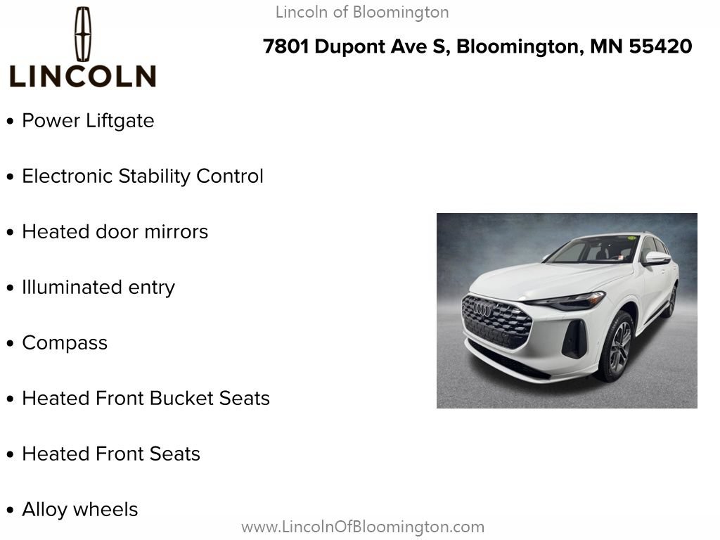 Used 2025 Audi Q5 Premium w/ Convenience Package AWD/4WD image 9