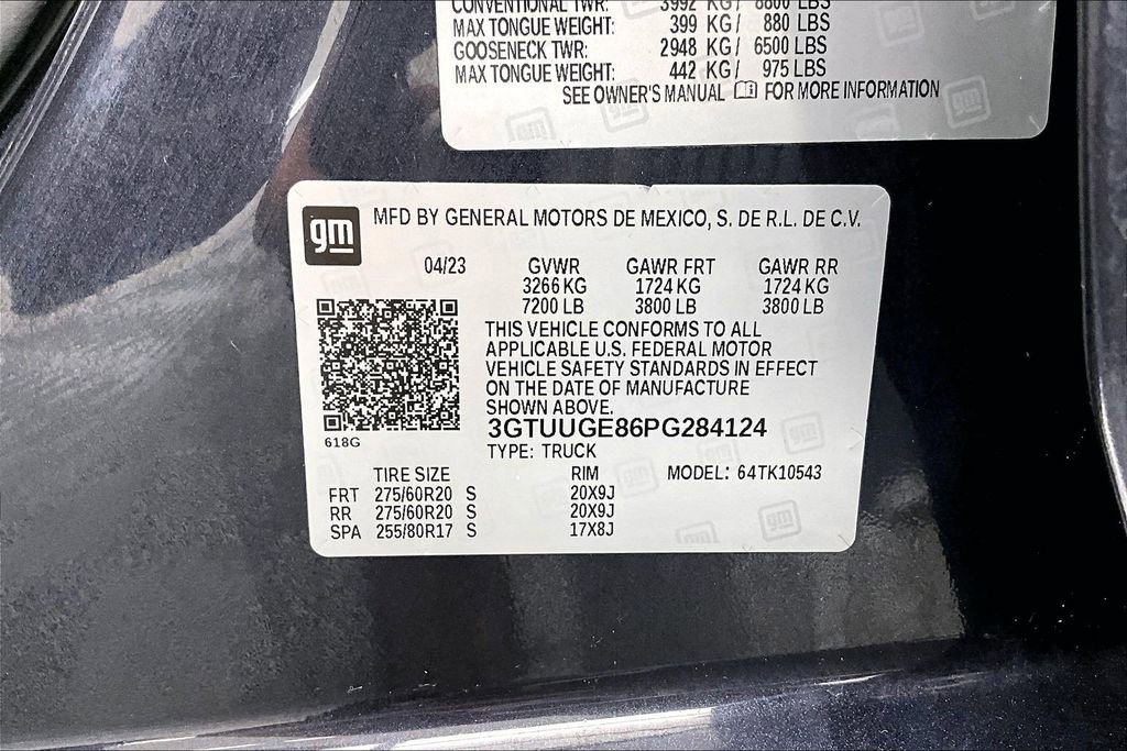 Used 2023 GMC Sierra 1500 Denali w/ Technology Package AWD/4WD image 35