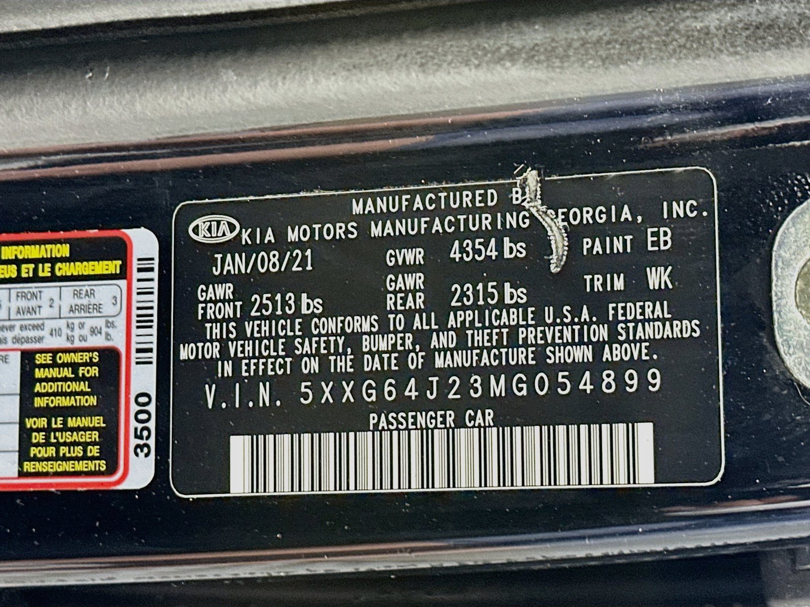 Used 2021 Kia K5 GT-Line w/ GT-Line FWD Premium Package image 30