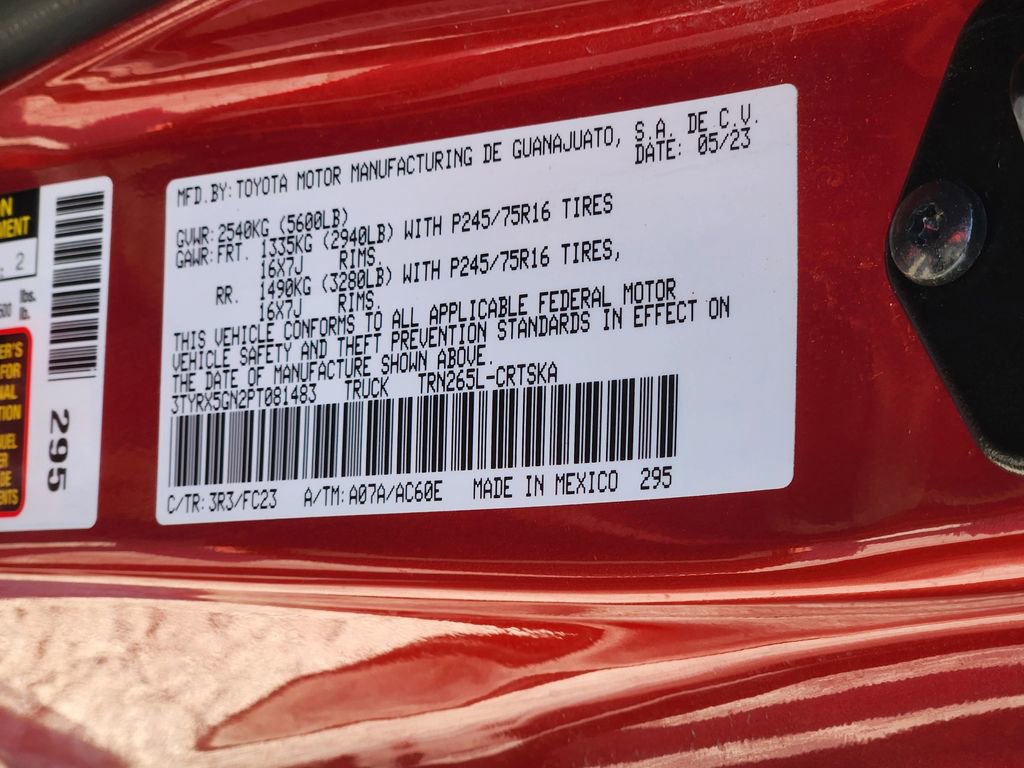 Used 2023 Toyota Tacoma SR5 image 32