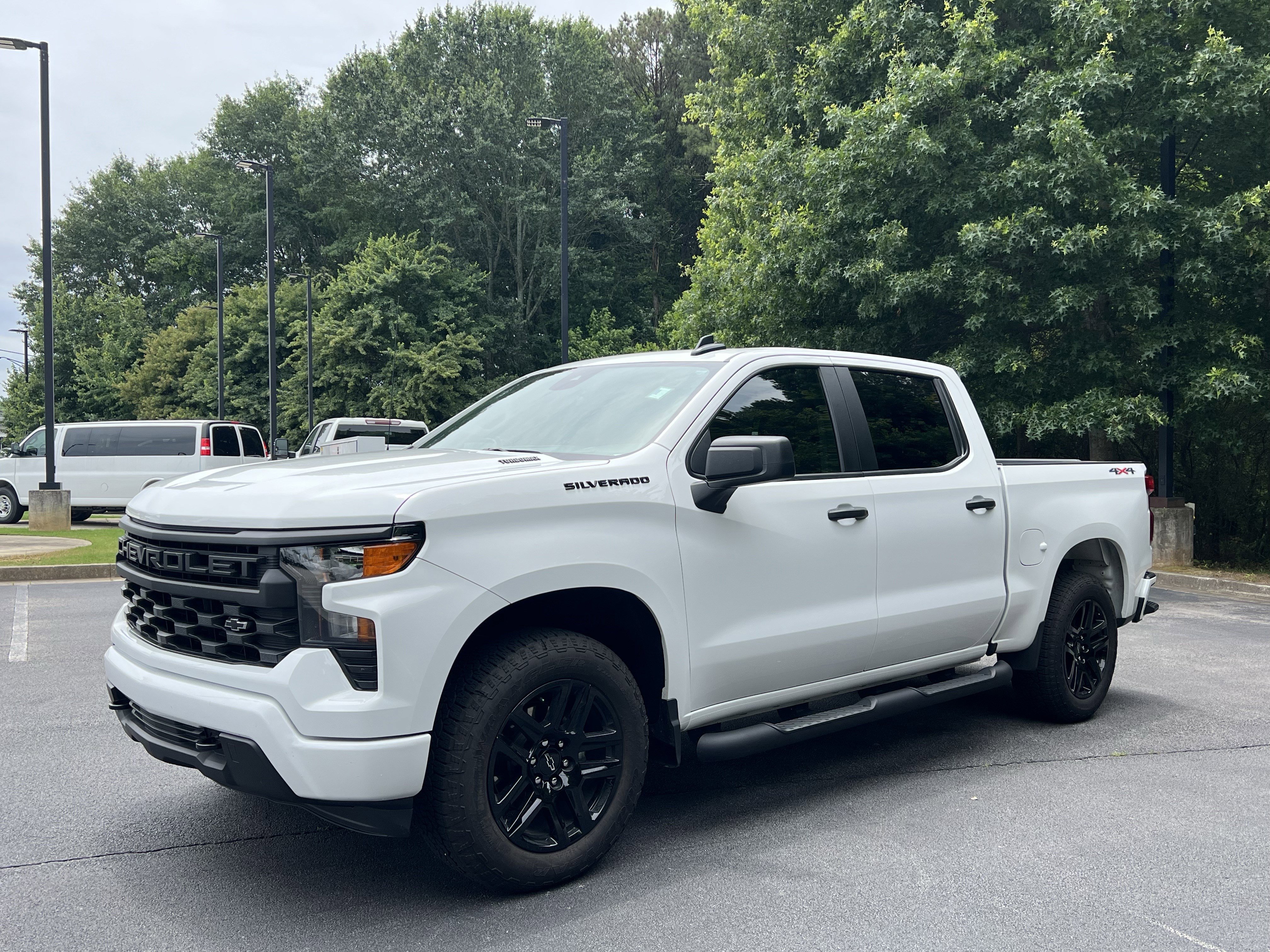 Used 2026 Chevrolet Silverado 1500 Custom w/ Turbomax Blackout Package AWD/4WD image 5