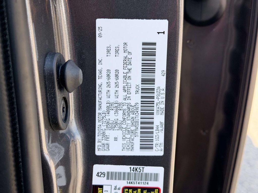 Certified 2026 Toyota Tundra 1794 Edition AWD/4WD image 28