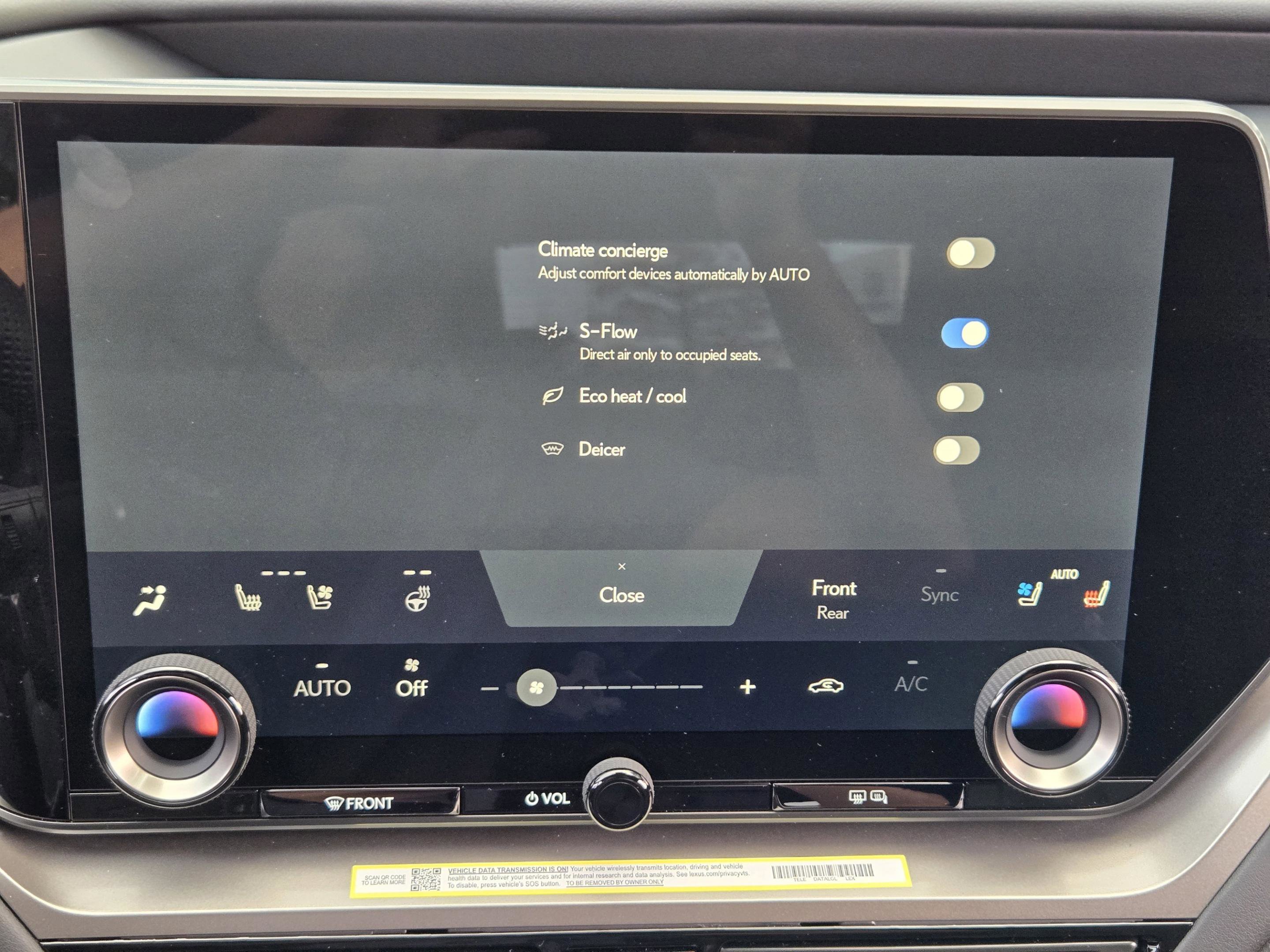 New 2026 Lexus TX 500h AWD image 11