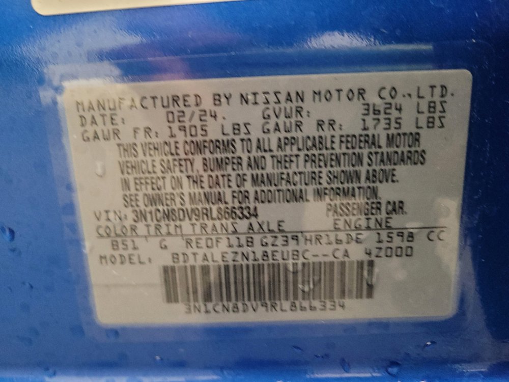 Used 2024 Nissan Versa S w/ S Plus Package FWD image 33
