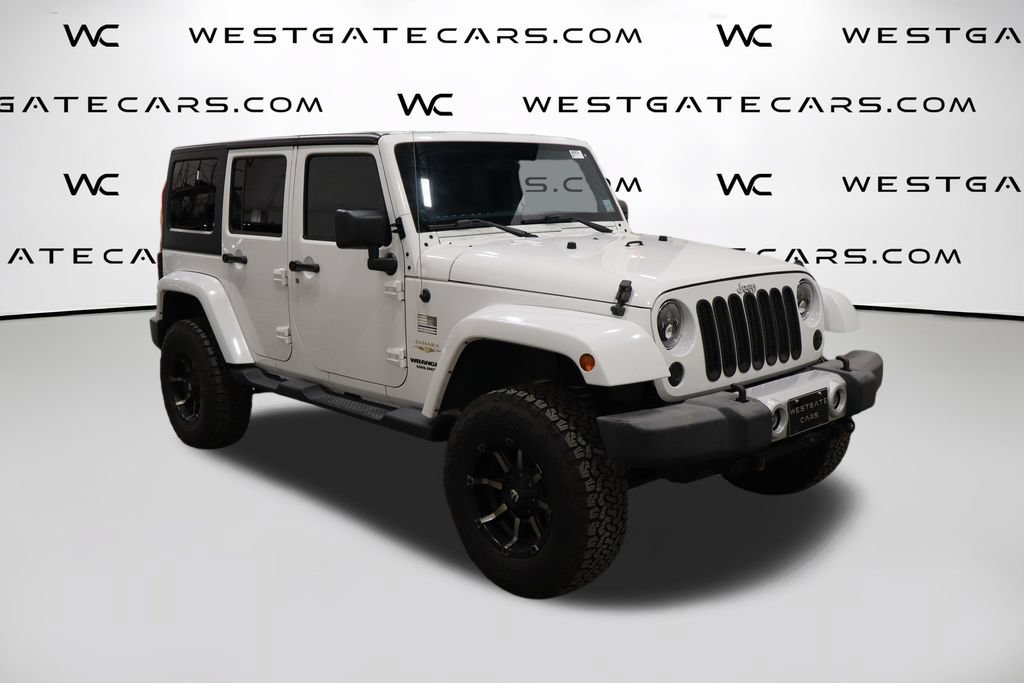 Used 2012 Jeep Wrangler Unlimited Sahara w/ Max Tow Pkg AWD/4WD image 37