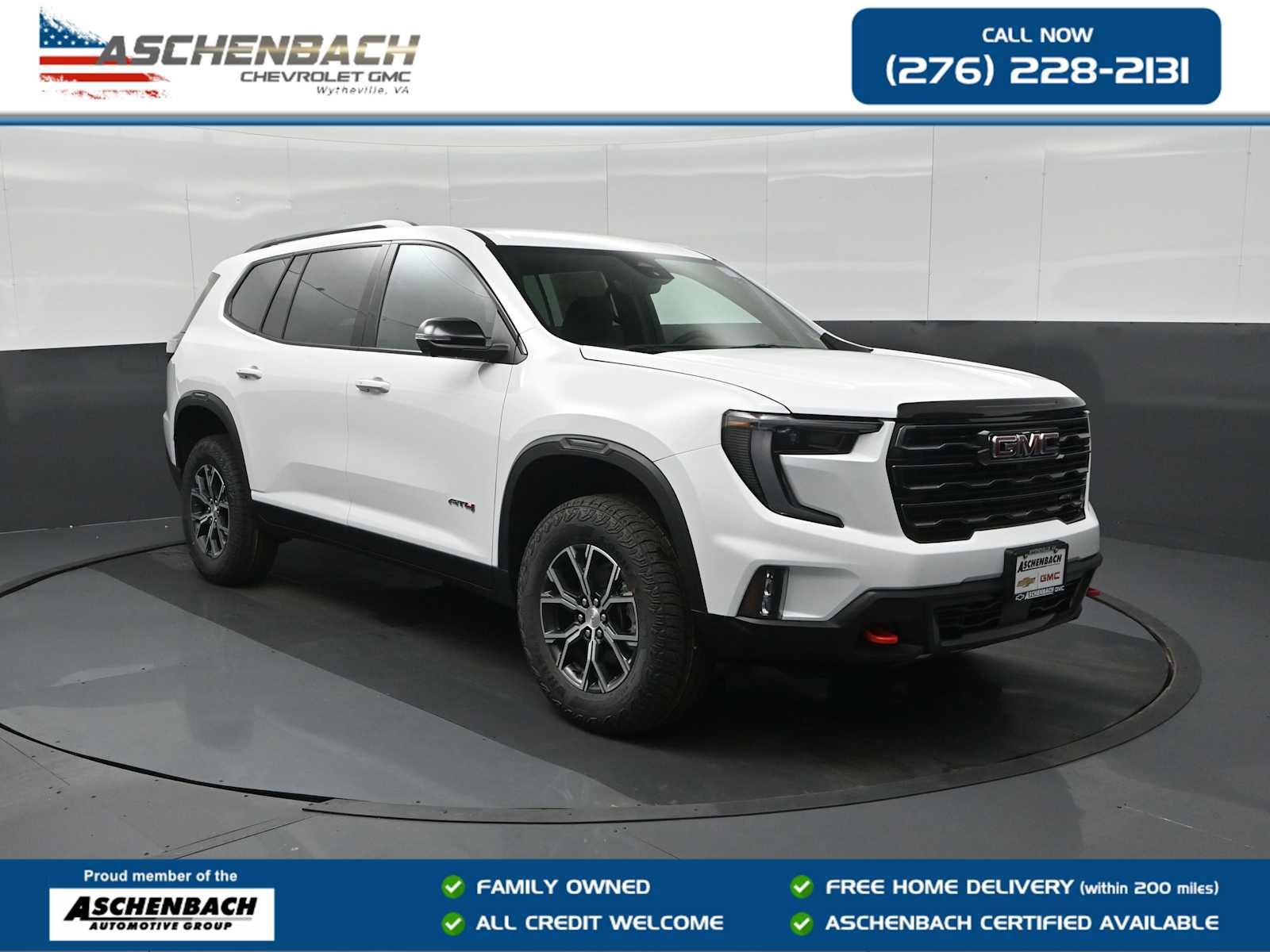 New 2026 GMC Acadia AT4 w/ Luxury Package