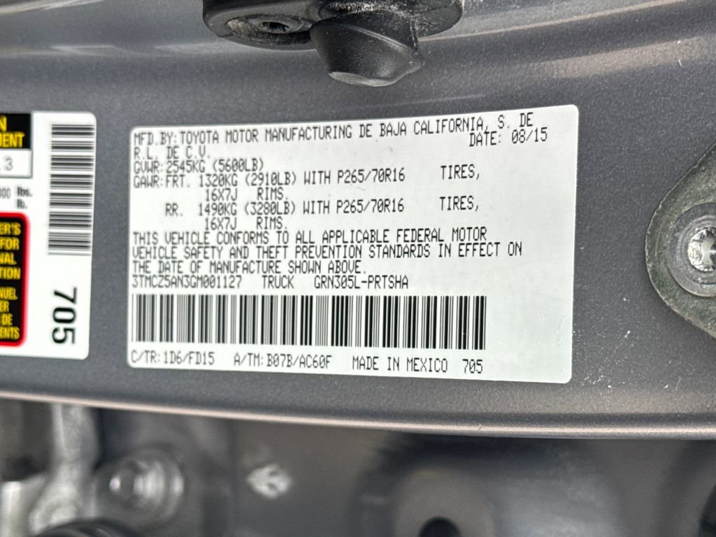 Used 2016 Toyota Tacoma TRD Off-Road w/ Towing Package image 47