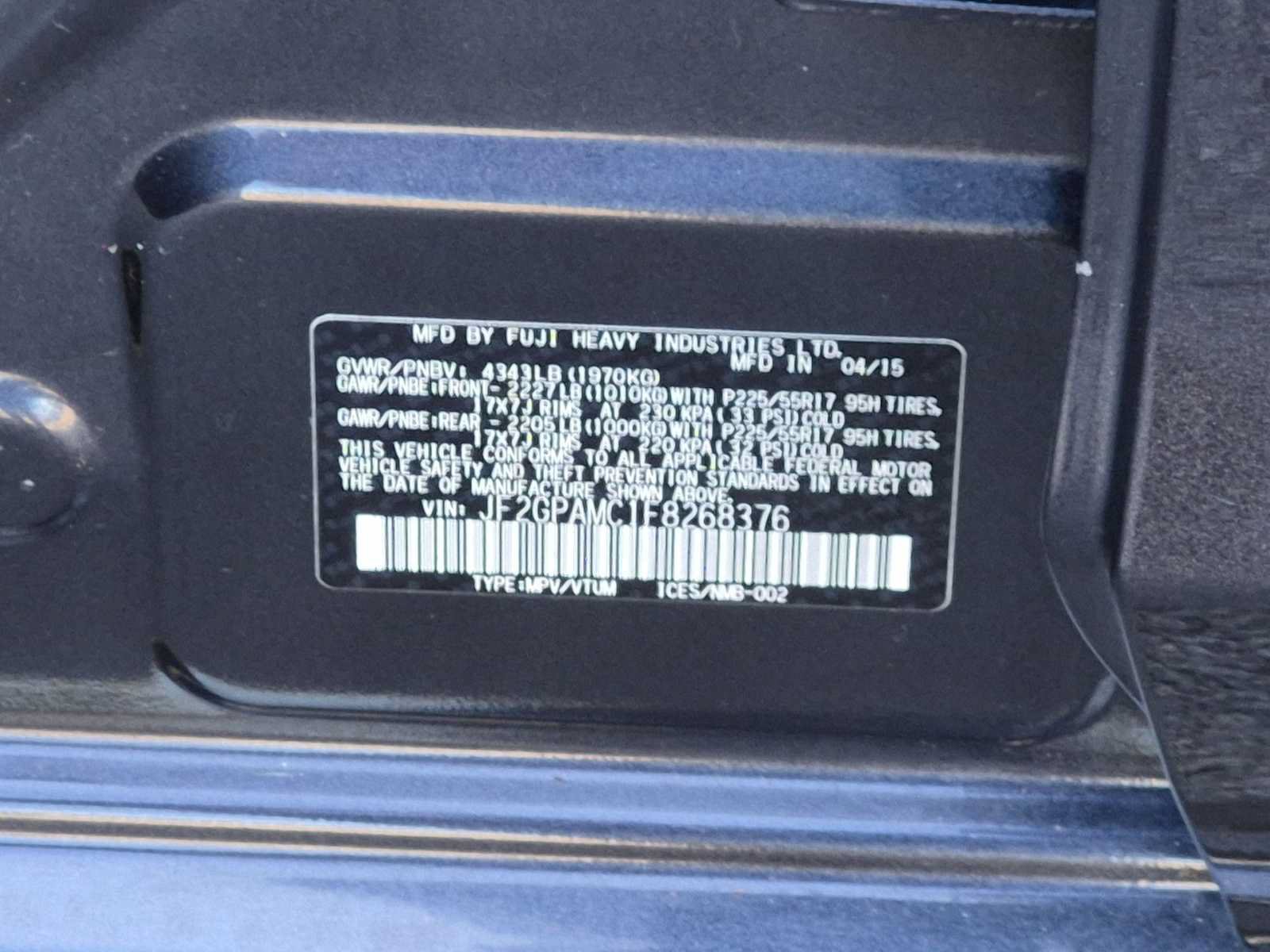 Used 2015 Subaru Crosstrek 2.0i Limited w/ Popular Package #2 AWD/4WD image 30