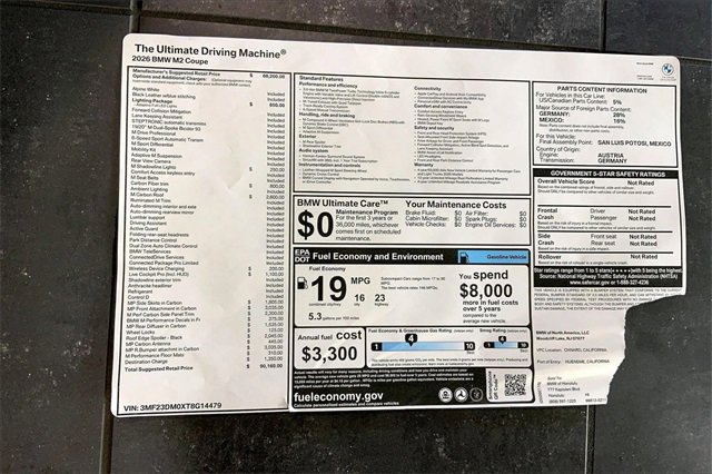 New 2026 BMW M2 w/ Lighting Package image 13