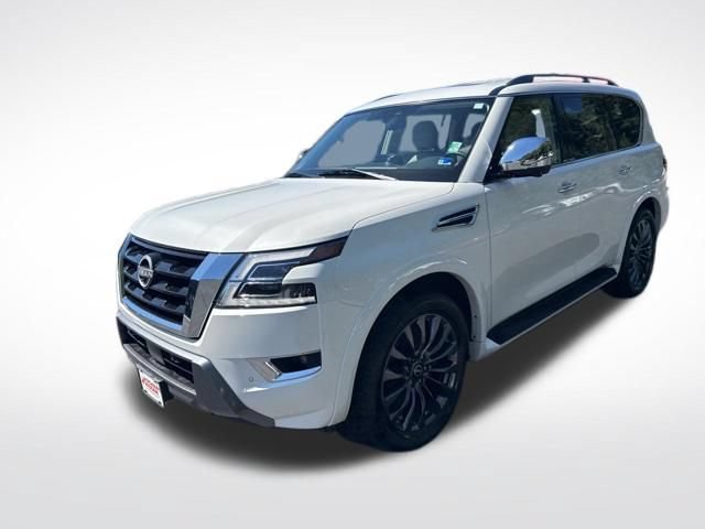 Used 2024 Nissan Armada Platinum w/ Captain's Chairs Package AWD/4WD image 3