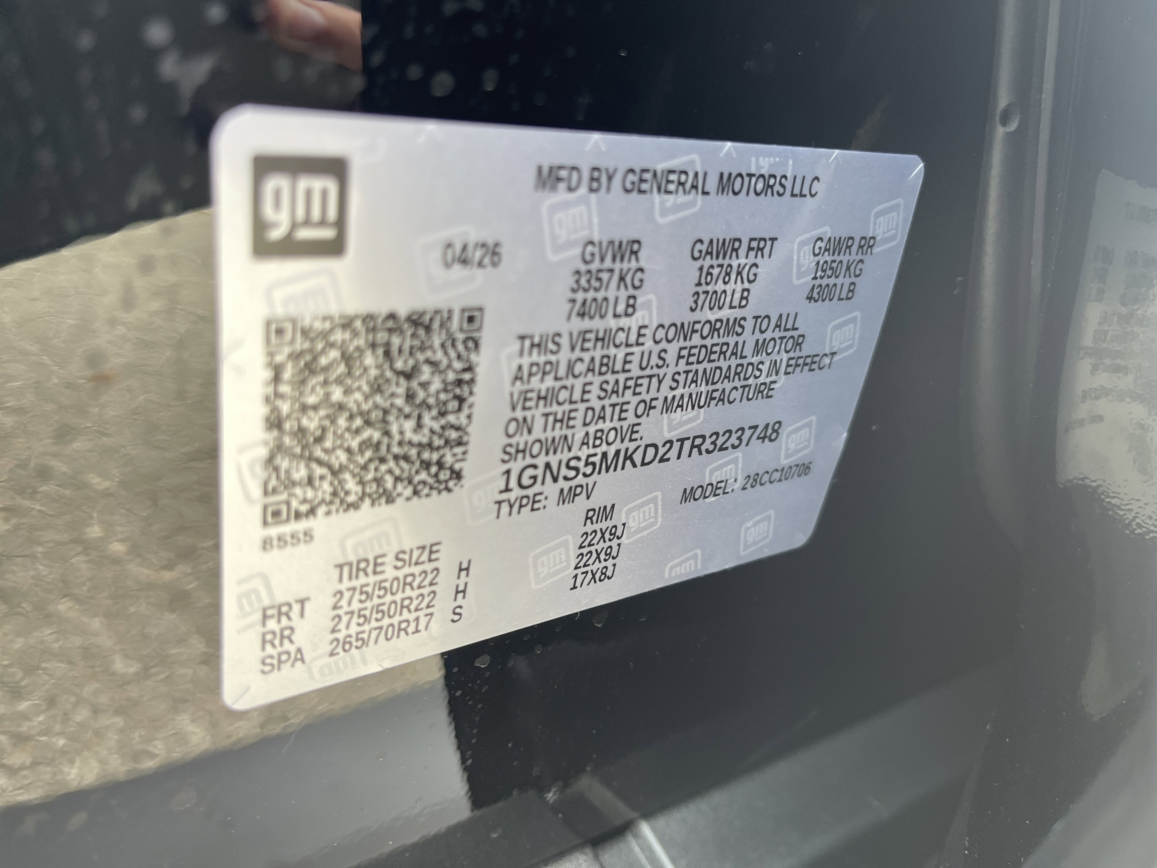 New 2026 Chevrolet Tahoe LS RWD image 12