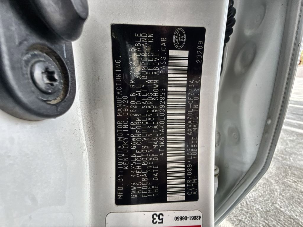 Used 2020 Toyota Camry XSE w/ Navigation Package FWD image 26
