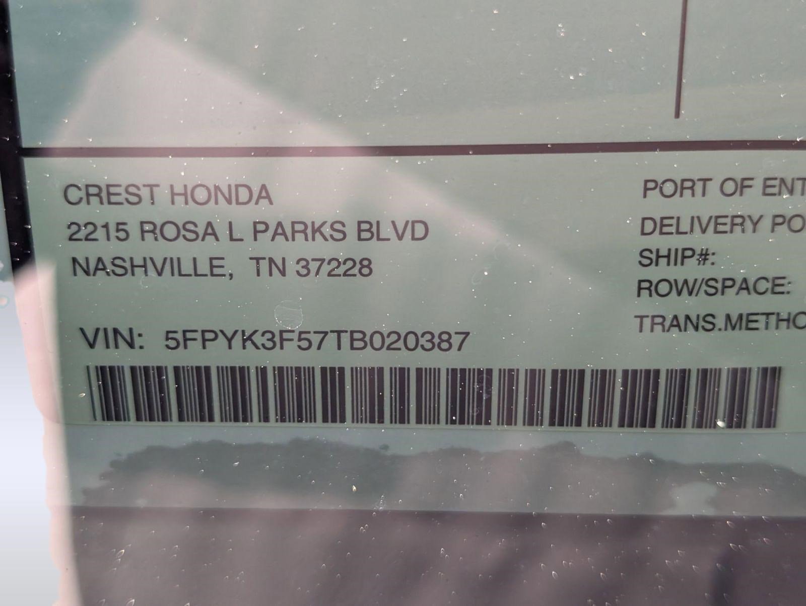 New 2026 Honda Ridgeline RTL image 20