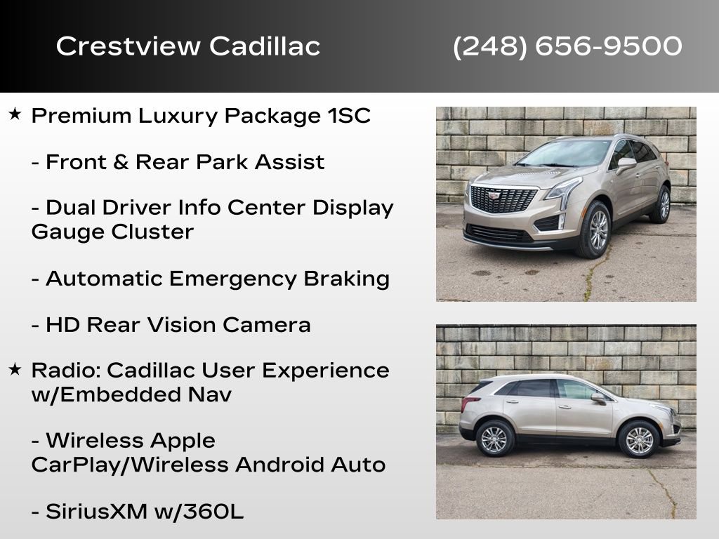 Certified 2023 Cadillac XT5 Premium Luxury w/ LPO, Floor Liner Package image 12