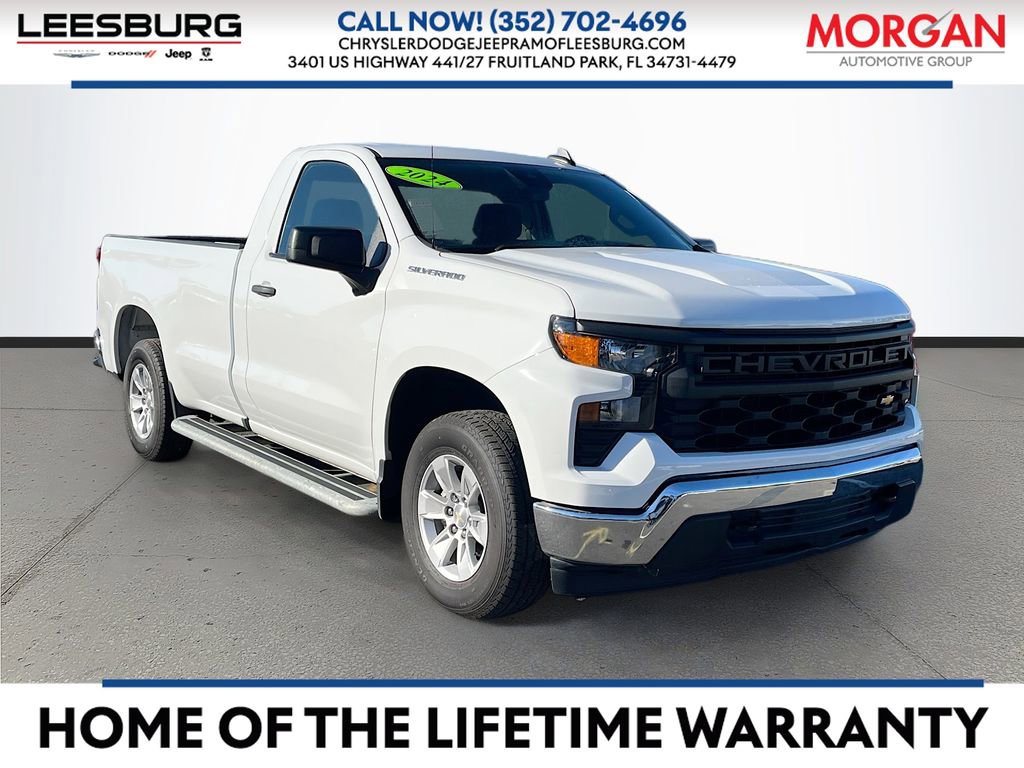 Used 2024 Chevrolet Silverado 1500 W/T w/ WT Fleet Convenience Package image 1