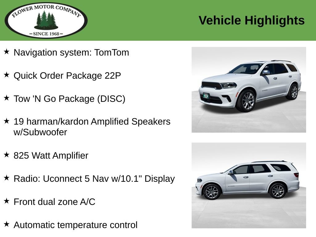 Used 2024 Dodge Durango Citadel w/ Tow 'N Go Package AWD/4WD image 5
