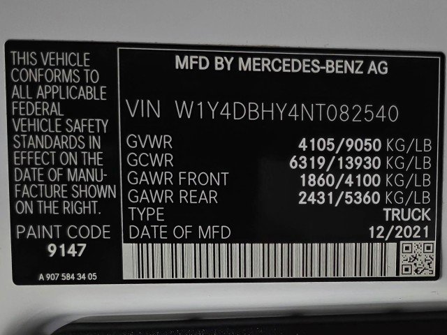 Used 2022 Mercedes-Benz Sprinter 2500 image 33
