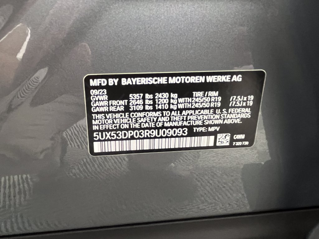 Certified 2024 BMW X3 xDrive30i w/ Premium Package AWD/4WD image 20
