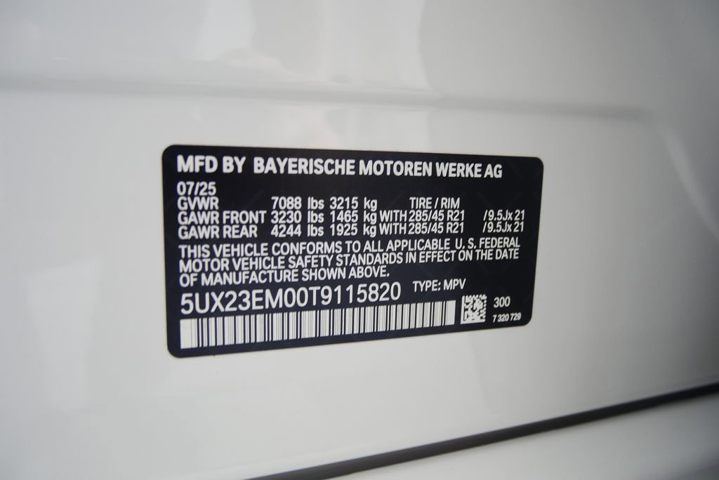 Used 2026 BMW X7 xDrive40i w/ Premium Package image 27