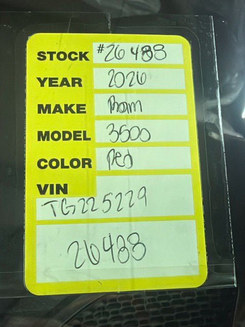 New 2026 RAM 3500 Big Horn AWD/4WD image 30