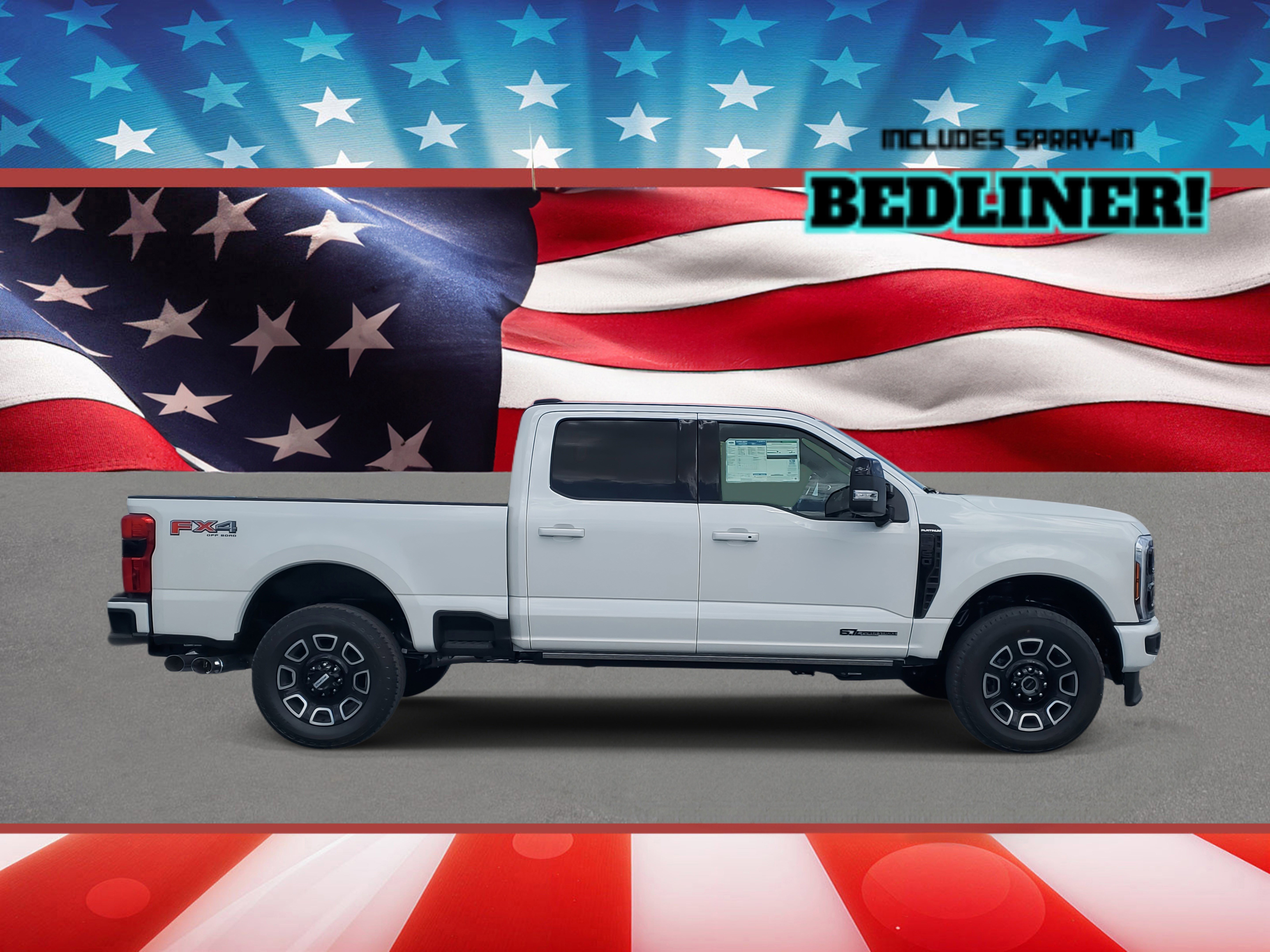 New 2025 Ford F250 Platinum w/ FX4 Off-Road Package