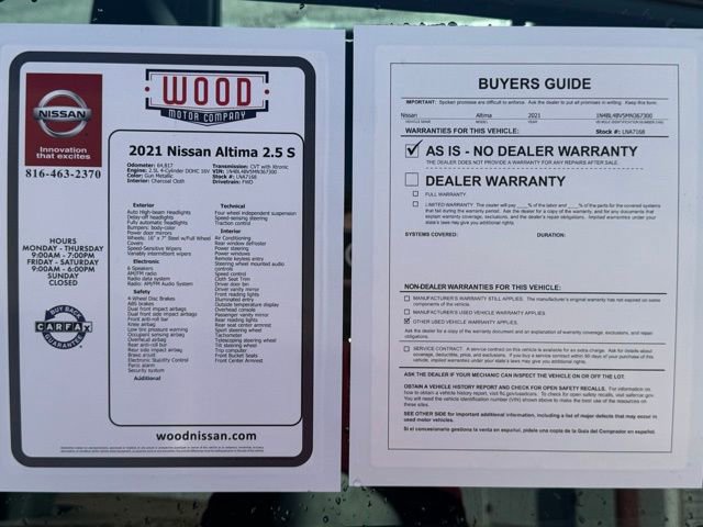 Used 2021 Nissan Altima 2.5 S image 11