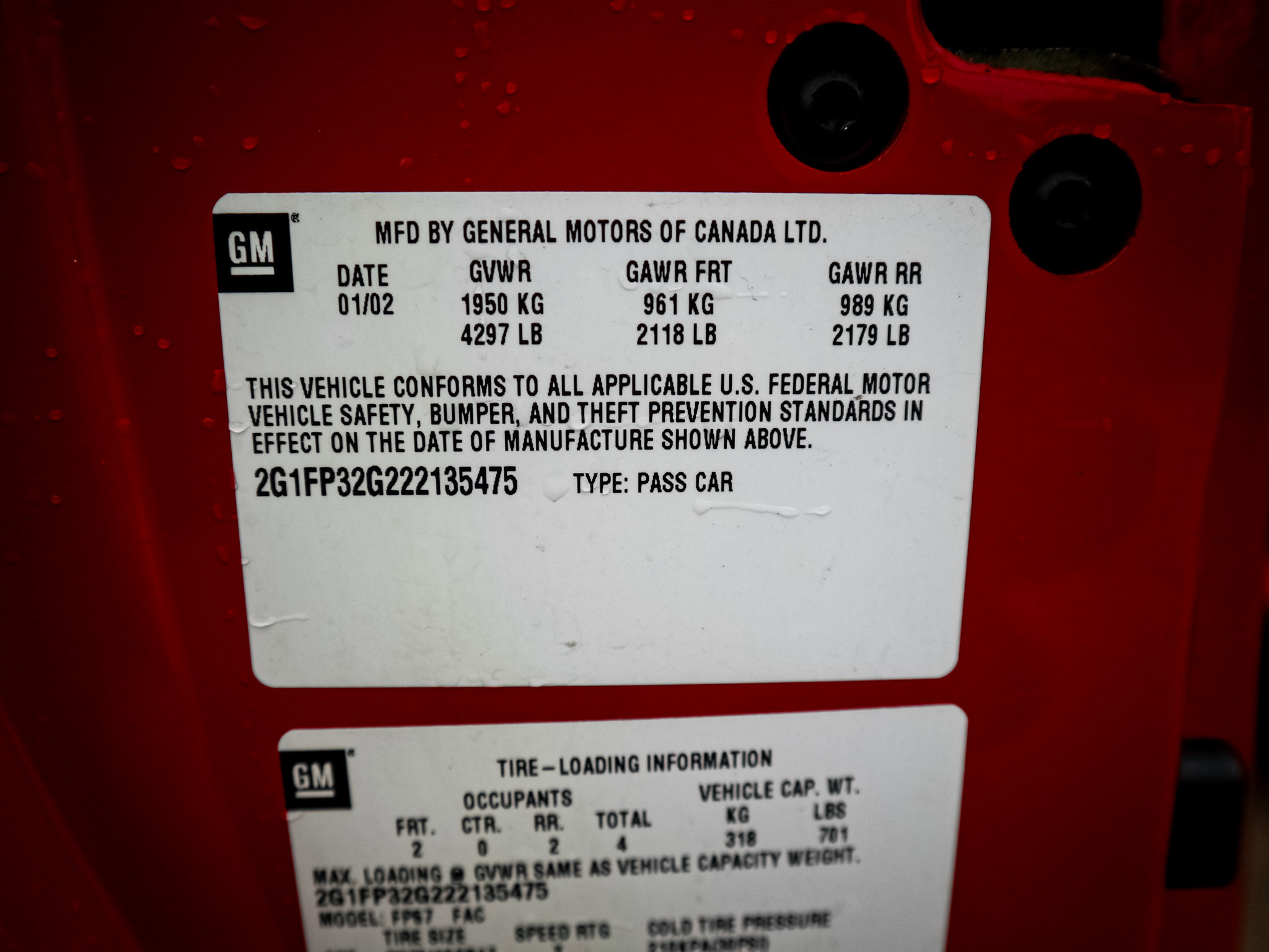 Used 2002 Chevrolet Camaro Z28 w/ SS Performance/Appearance Pkg image 32