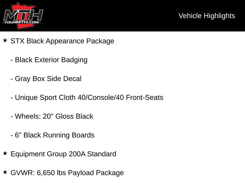 Used 2024 Ford F150 STX w/ STX Black Appearance Package image 5