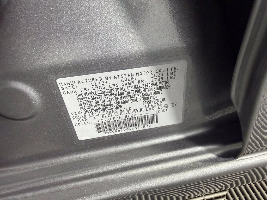 Used 2025 Nissan Versa SV FWD image 23