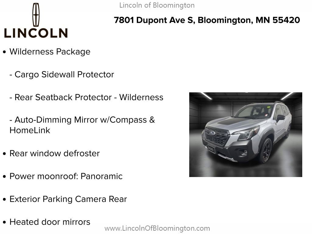Used 2023 Subaru Forester Wilderness image 9