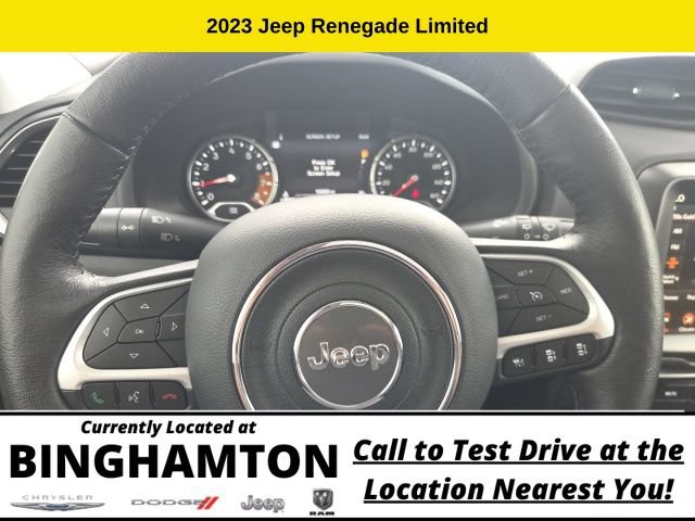 Used 2023 Jeep Renegade Limited w/ Sun/Sound Group AWD/4WD image 16
