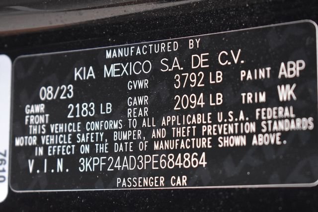 Used 2023 Kia Forte LXS FWD image 14